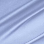 Tessuto Unito Rasatello di Cotone Stretch Blu Fonte in Cotone, Stretch per Abito, Giacca, Gonna, Pantalone, Spolverino.