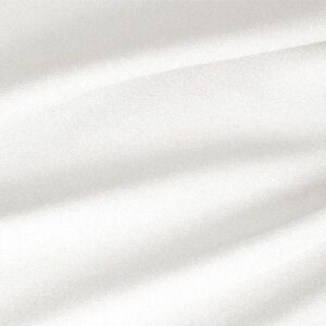 Optical White Wool Stretch Plain fabric for Dress, Jacket, Light Coat, Pants, Skirt.