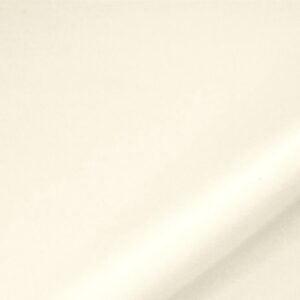 Tissu Uni Microfibre lourde Blanc vanille en Polyester pour Jupe, Pantalon, Robe, Veste, Veste-Manteau légère.