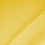 Saffron Yellow Polyester Crêpe Microfiber Plain fabric for Dress, Jacket, Light Coat, Pants, Skirt.