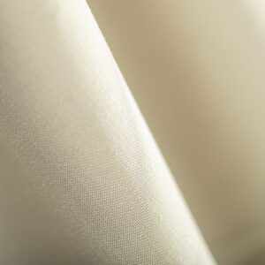 Tessuto Unito Gabardine Stretch Cotone Beige Sabbia in Cotone, Stretch per Pantalone.
