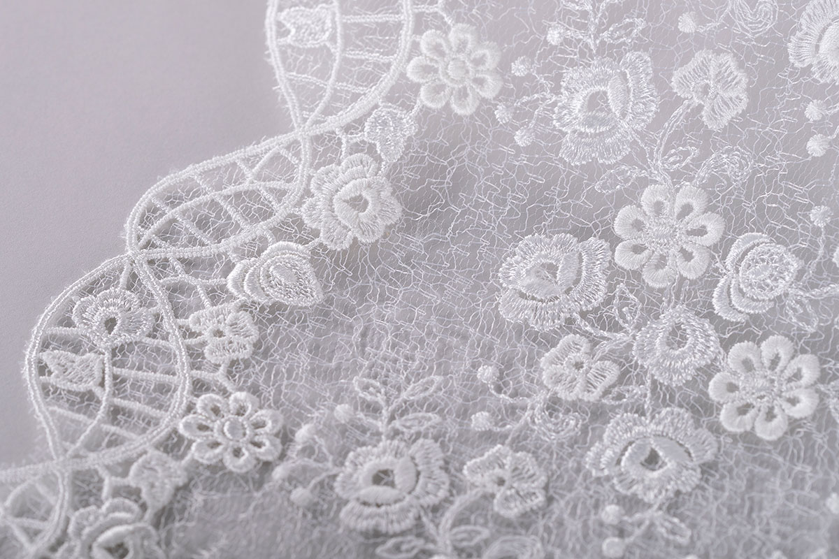 macrame lace wedding dress