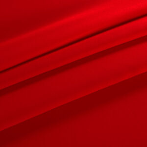 Tissu Uni Microfibre lourde Rouge Campari en Polyester pour Jupe, Pantalon, Robe, Veste, Veste-Manteau légère.