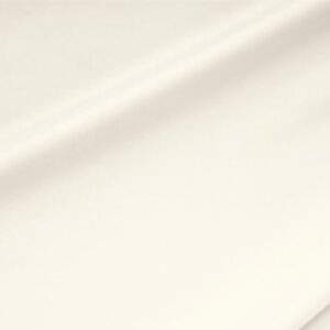Tissu Uni Crêpe de Chine Stretch Blanc lait en Soie, Stretch pour Chemise, Lingerie, Robe.