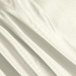 Tissu Uni Dogaressa Blanc ivoire en Soie pour Jupe, Lingerie, Robe, Robe de cérémonie, Robe de mariée, Robe de soirée, Veste.