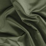 Olive Green Silk Shantung Satin Plain fabric for Ceremony Dress, Dress, Jacket, Pants, Party dress, Skirt.