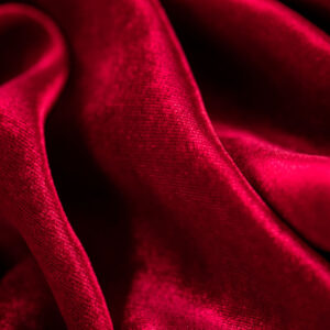 Red Silk, Viscose Velvet fabric for Dress, Pants, Shirt, Skirt.