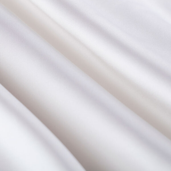 Luxurious white mikado silk fabric for wedding dresses | new tess